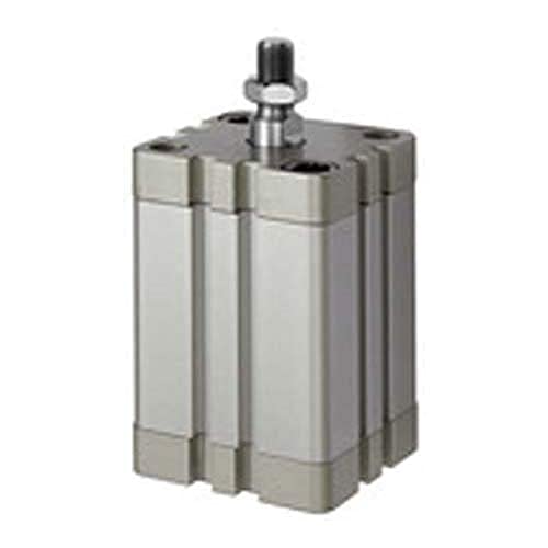 RIEGLER 15.DMA.20005 Serie ACE Kompaktzylinder, Doppeltwirkend mit Magnet, 20mm Kolben, 5 mm Hub, M5 Anschluss, M8 x 1.25 Kolbenstangen von Riegler