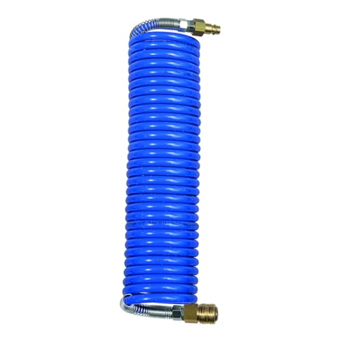 RIEGLER 158134-SP12250PASK Spiralschlauch-Kupplung-Set, Standardkuppl., PA, ø 12x9, 2,5 m, 1Stk von Riegler