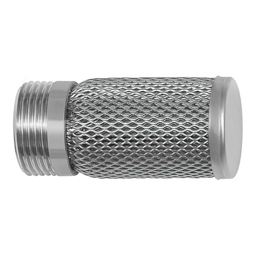 Riegler 103863 Saugkorb für Rückschlagventil, Edelstahl 1.4301, G 1 1/4 von Riegler