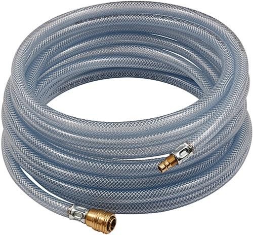 Riegler PVC-Druckluftschlauchset ID 6mm AD 12mm L.10m Schnellverschlusskupplung von Riegler