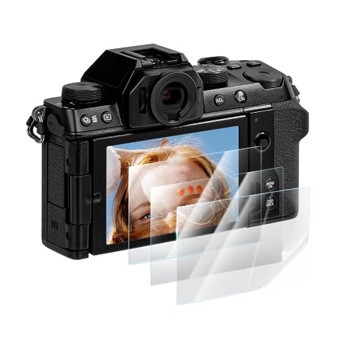 Rieibi [3er-Pack Weiche Displayschutzfolie für Fujifilm X-S20 Fuji XS20 Digitalkamera, weiche PET-Folie für Fuji X-S20, ultraklar, Anti-Fingerabdruck, kratzfest von Rieibi