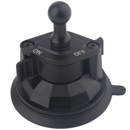 Rigdance Verbesserte Auto-Saugnapf-Basis mit 17 mm Kugel, kompatibel mit 17 mm Doppelbuchsenarmen | robuster 8,6 cm Saugfuß für Windschutzscheibe | hält 2,5 kg – Rosetten-Bissverriegelungssystem Rigdance Verbesserte Auto-Saugnapf-Basis mit 17 mm Kugel, kompatibel mit 17 mm Doppelbuchsenarmen | robuster 8,6 cm Saugfuß für Windschutzscheibe | hält 2,5 kg – Rosetten-Bissverriegelungssystem von Rigdance