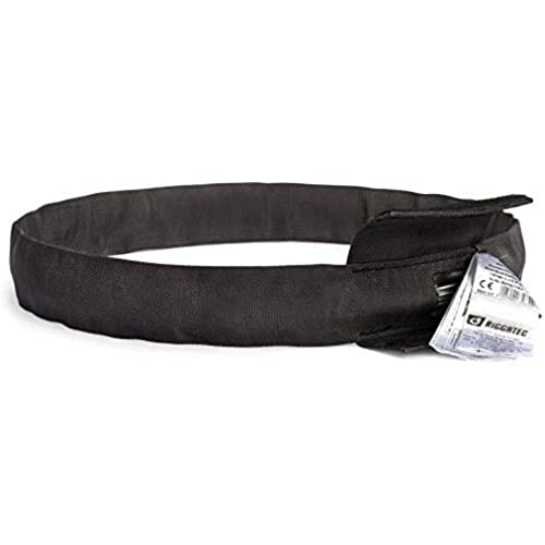 RIGGATEC 400201380 Schwarze Rundschlinge,"Steelflex", Umfang 6 m Traglast von 1 t von Riggatec