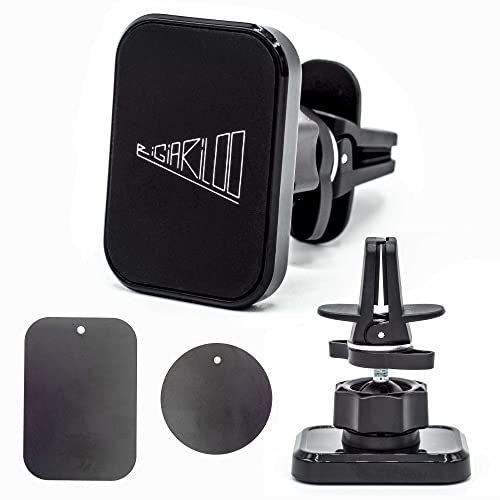 Rigiariloo - Magnetischer Handyhalter fürs Auto mit Magnet, Universal-Smartphone-Halterung fürs Fahrzeug, Auto-Smartphone-Halter, Handyhalter fürs Auto Rigiariloo - Magnetischer Handyhalter fürs Auto mit Magnet, Universal-Smartphone-Halterung fürs Fahrzeug, Auto-Smartphone-Halter, Handyhalter fürs Auto von Rigiariloo