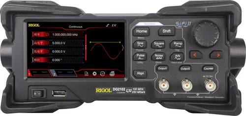 Rigol DG2072 Funktionsgenerator netzbetrieben 0.000001Hz - 70MHz Sinus, Rechteck, Rauschen, Puls, Dr von Rigol