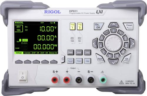 Rigol DP811 Labornetzgerät, einstellbar 0 - 40 V/DC 0 - 10A 200W Anzahl Ausgänge 1 x von Rigol