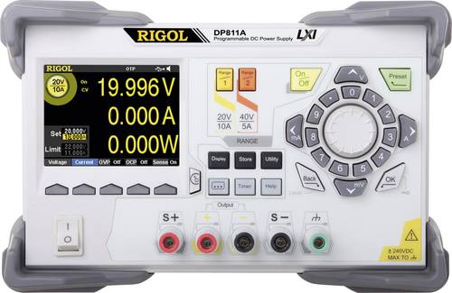 Rigol DP811A Labornetzgerät, einstellbar 0 - 40 V/DC 0 - 10A 200W Anzahl Ausgänge 1 x von Rigol