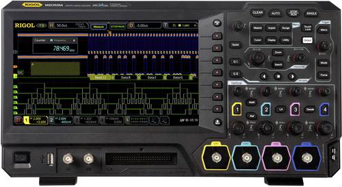 Rigol MSO5102 Digital-Oszilloskop 100MHz 8 GSa/s 100 Mpts 8 Bit 1St. von Rigol