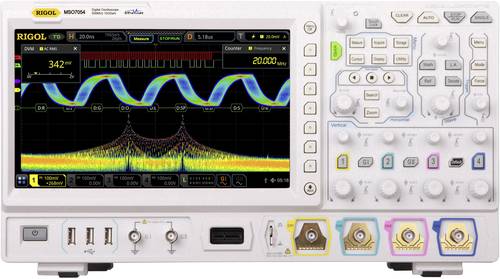 Rigol MSO7054 Digital-Oszilloskop 500MHz 10 GSa/s 500 Mpts Mixed-Signal (MSO), Multimeter-Funktionen von Rigol