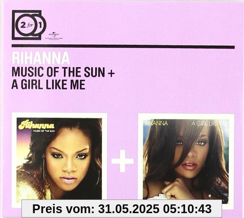 2 For 1:Music Of The Sun/A Girl Like Me (Digipack ohne Booklet) von Rihanna