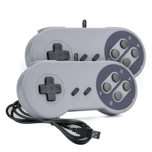 Rii Gaming GP100-2X USB Gamepad Controller kompatibel mit PC (Windows, Mac, Linux) und TV Box (Android, Raspberry Pi) von Rii
