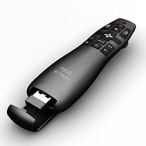 Rii Mini R900 Wireless - Fernbedienung mit Gyro-Maus für Smart-TV oder Konsole (PS3 - Xbox 360), Computer (Windows - Mac - Linux) oder Mini-PC von Rii
