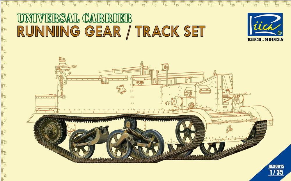 Running gear & Tracks set for Universal Carrier Running gear & Tracks set for Universal Carrier von Riich Models