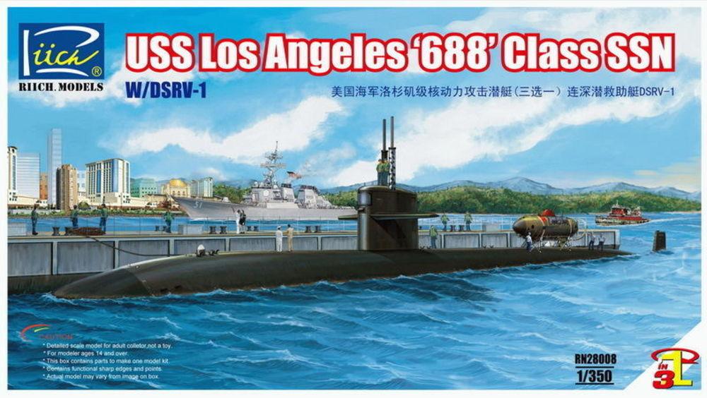 USS Los Angeles 688 Class SSN w/DSRV-1 USS Los Angeles 688 Class SSN w/DSRV-1 von Riich Models