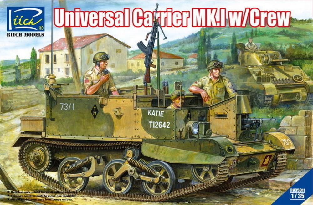 Universal Carrier Mk.1 w/crew Universal Carrier Mk.1 w/crew von Riich Models