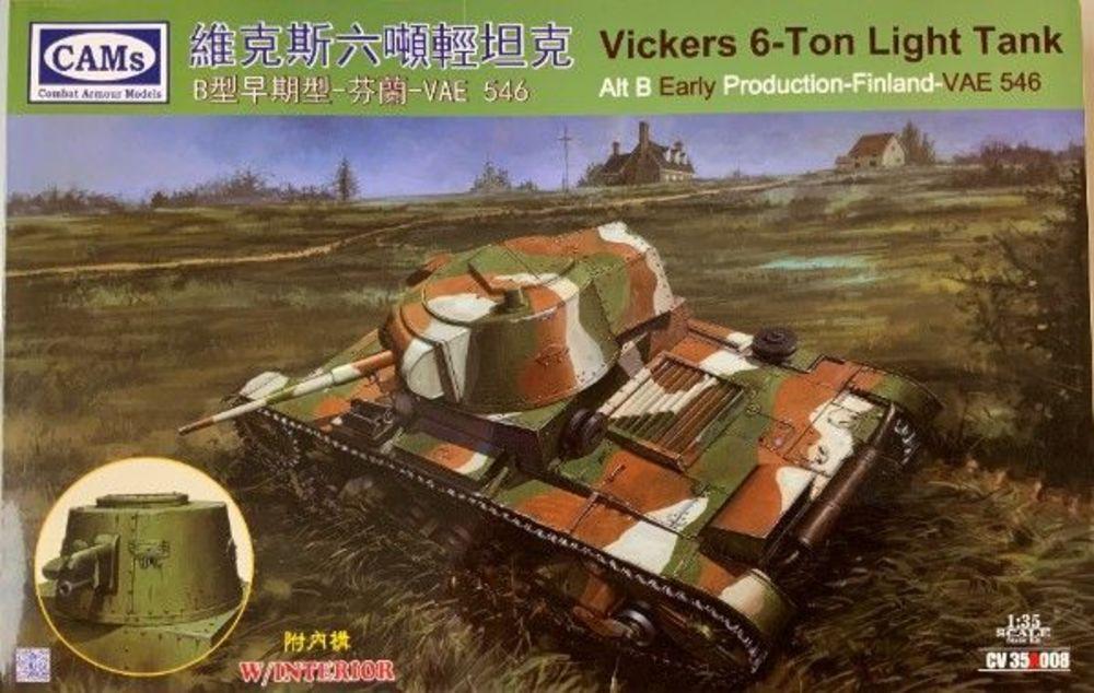 Vickers 6-Ton Light Tank Alt B Early Produktion-Finland-VAE 546 Vickers 6-Ton Light Tank Alt B Early Produktion-Finland-VAE 546 von Riich Models