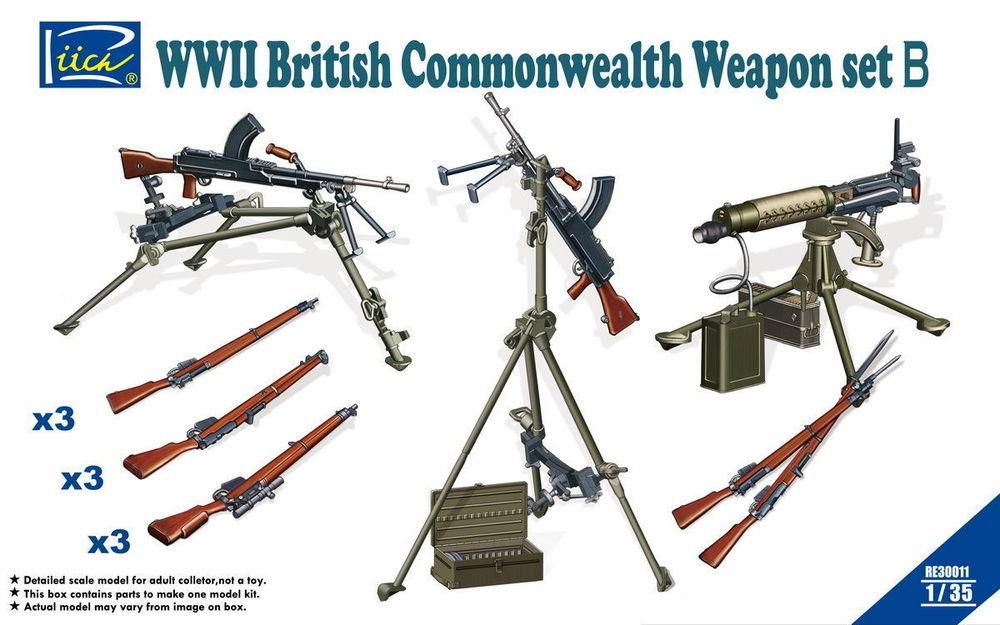 WWII British Commenwealth Weapon Set B WWII British Commenwealth Weapon Set B von Riich Models