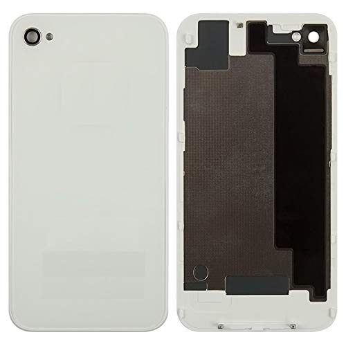 Akkudeckel für iPhone 4S (weiß, mit Komponente, HC) von Riihoo