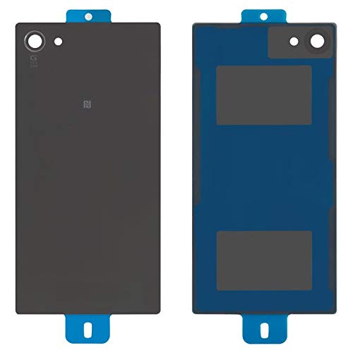 Ersatz-Akkudeckel für Sony E5803 Xperia Z5 Compact Mini, E5823 Xperia Z5 Compact (Grau, Graphitschwarz) von Riihoo