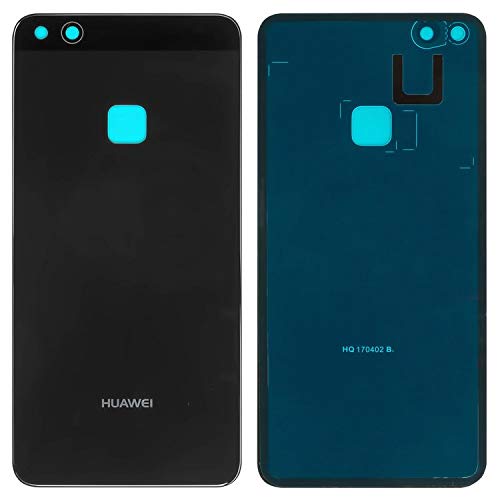 Gehäuse Backcover Akkudeckel Ersatzteile kompatibel mit Huawei P10 Lite, (schwarz, WAS-L21/WAS-LX1/WAS-LX1A) von Riihoo