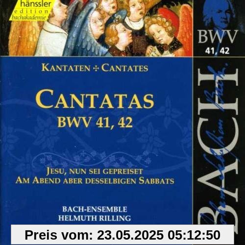 Edition Bachakademie Vol. 14 (Geistliche Kantaten BWV 41-42) von Rilling