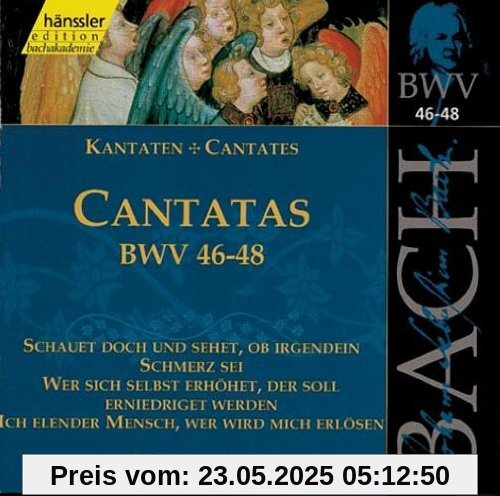Edition Bachakademie Vol. 16 (Geistliche Kantaten BWV 46-48) von Rilling