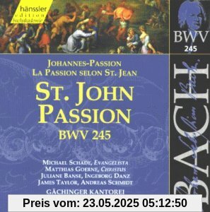 Edition Bachakademie Vol. 75 (Johannes-Passion Bwv 245) von Rilling