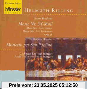 Messe 3 in F-Moll/+ Messe 3 in F-Moll/+ von Rilling