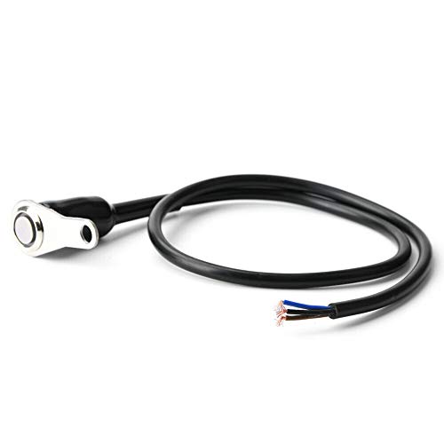 Doppelschalter für Motorradlenker Riloer - Doppeltastenschalter für 12 V - 60 cm - Blaulicht von Riloer