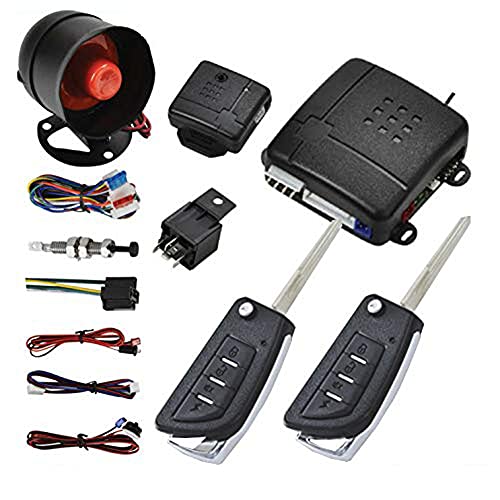 Zentralverriegelungs Kit, Riloer Zentralverriegelung Fernbedienung Kit Universal Auto Türschloss Keyless Entry System Zentralverriegelung von Riloer