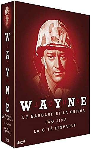 Coffret john wayne 3 films : le barbare et la geisha ; iwo jima ; la cité disparue [FR Import] von Rimini Editions