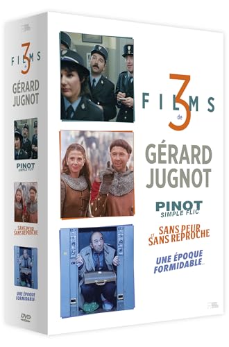 Gérard jugnot - coffret 3 films : pinot, simple flic + sans peur et sans reproche + une époque formidable [FR Import] von Rimini Editions