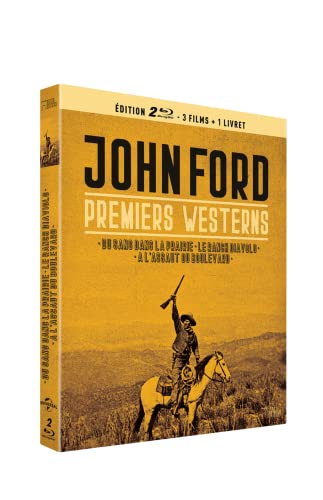 John ford - premiers westerns - 3 films : du sang dans la prairie + le ranch diavolo + à l'assaut du boulevard [Blu-ray] [FR Import] von Rimini Editions