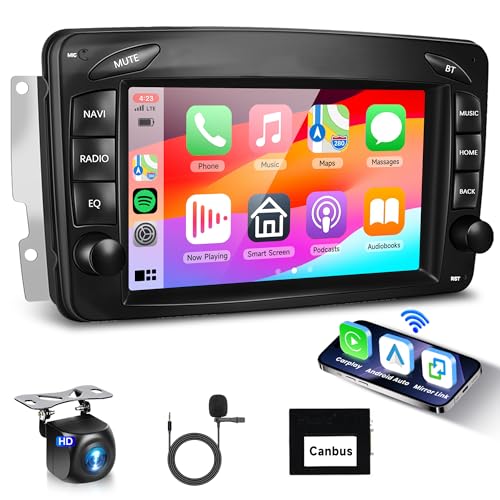 2G+64G Android Autoradio für Mercedes Benz W168 W203 CLK C209/W209 SLK/W170 W463 W639 Viano Vito Vaneo 7 Zoll Autoradio Wireless Carplay Android Auto Navi GPS WiFi Bluetooth FM/RDS Rückfahrkamera 2G+64G Android Autoradio für Mercedes Benz W168 W203 CLK C209/W209 SLK/W170 W463 W639 Viano Vito Vaneo 7 Zoll Autoradio Wireless Carplay Android Auto Navi GPS WiFi Bluetooth FM/RDS Rückfahrkamera von Rimoody