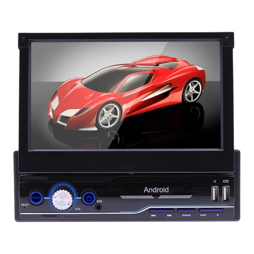2G+64G Wireless Carplay Autoradio 1 Din Android Auto,7 Zoll Manuell Einziehbarer Bildschirm Android Autoradio mit Mirror Link Dual Bluetooth FM/RDS EQ WiFi Navi GPS USB Lenkradsteuerung Rückfahrkamera 2G+64G Wireless Carplay Autoradio 1 Din Android Auto,7 Zoll Manuell Einziehbarer Bildschirm Android Autoradio mit Mirror Link Dual Bluetooth FM/RDS EQ WiFi Navi GPS USB Lenkradsteuerung Rückfahrkamera von Rimoody