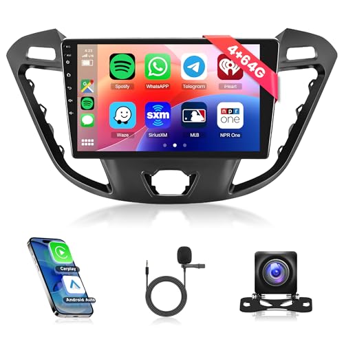 4G+64G Wireless Carplay Android 13 Autoradio 2 Din für Ford Transit Custom Tourneo 2013-2021 9 Zoll Autoradio mit Android Auto Navi GPS WIFI Mirror Link Bluetooth FM/RDS Radio 32 EQ/SWC Rückfahrkamera 4G+64G Wireless Carplay Android 13 Autoradio 2 Din für Ford Transit Custom Tourneo 2013-2021 9 Zoll Autoradio mit Android Auto Navi GPS WIFI Mirror Link Bluetooth FM/RDS Radio 32 EQ/SWC Rückfahrkamera von Rimoody