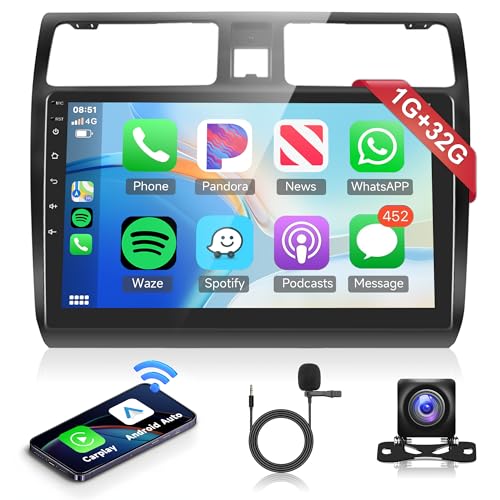 Android 11 Autoradio 2 Din für Suzuki Swift 2003-2010 mit Wireless Apple Carplay Android Auto Navi GPS WiFi 10,1 Zoll Autoradio mit Bluetooth FM/RDS/USB/DAB+/OBD/DVR Lenkradsteuerung Rückfahrkamera von Rimoody