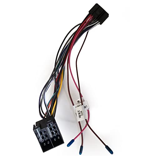 ISO Cable Adapter Universe DIN ISO Auto Radio Adapter Kabel Stecker Strom Lautsprecher 16 Pin von Rimoody