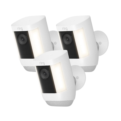 RING Spotlight Cam Pro Battery weiß • 3er Pack von Ring