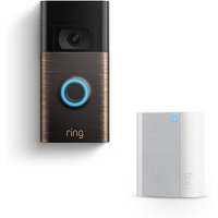 RING Video Doorbell Gen. 2 - Bronze, 1080p HD, Gegensprechfunktion, Türklingel + Chime von Ring