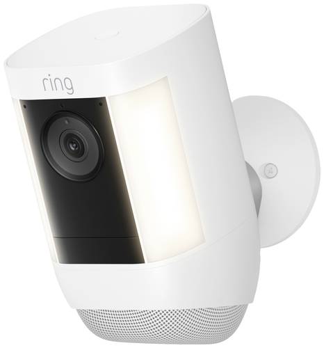 Ring Spotlight Cam Pro - Battery - White 8SB1S2-WEU1 WLAN IP Überwachungskamera 1920 x 1080 Pixel von Ring