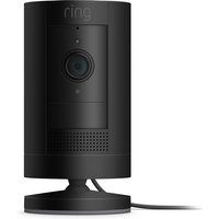 Ring Stick Up Cam Plug-In - HD-Kamera für den Innen- und Außenbereich - Schwarz von Ring