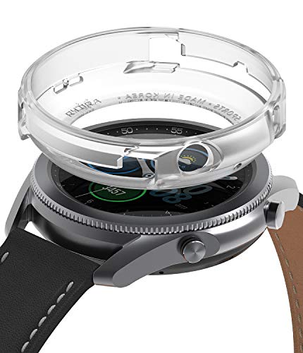 Ringke Air Sports Kompatibel mit Samsung Galaxy Watch 3 Hülle [45mm] Silikon Flexibel Kratzfest - Matte Clear von Ringke