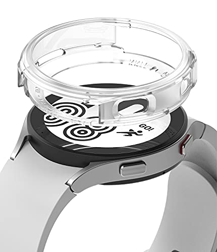 Ringke Air Sports Kompatibel mit Samsung Galaxy Watch 4 Hülle [44mm] Silikon Flexibel Kratzfest - Matte Clear von Ringke