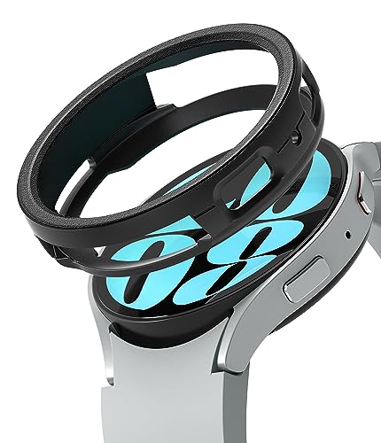 Ringke Air Sports Kompatibel mit Samsung Galaxy Watch 6 40mm Hülle, Flexible Leichte TPU Robuste Kratzfeste Schutzhülle - Black von Ringke