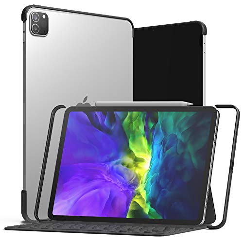 Ringke Frame Shield Kompatibel mit iPad Pro 11-inch (11" 2nd and 1st Generation), Rahmen Schutz Zubehör für Offiziellen iPad Pro Smart Keyboard Folios - Matte Black von Ringke