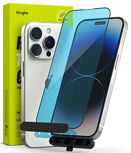 Ringke Full Cover Glass Kompatibel mit iPhone 14 Pro Schutzfolie 6.1 Zoll, Premium 9H Härte Bruchsichere Gehärtete Glasfolie mit Einfachem Installationskit Ringke Full Cover Glass Kompatibel mit iPhone 14 Pro Schutzfolie 6.1 Zoll, Premium 9H Härte Bruchsichere Gehärtete Glasfolie mit Einfachem Installationskit von Ringke