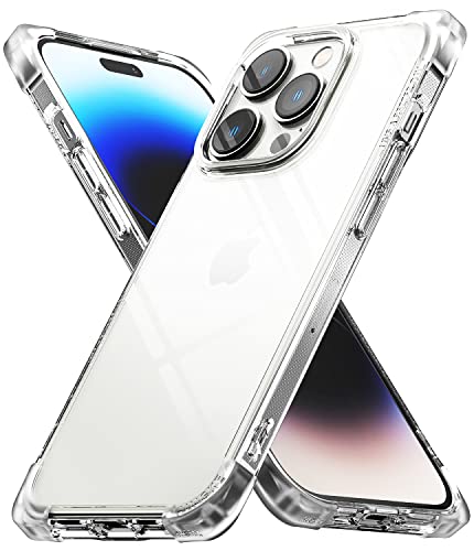 Ringke Fusion Bumper Case Kompatibel mit iPhone 14 Pro Hülle (6.1"), Robuster Stoßfänger Stoßfeste Handyhülle - Clear von Ringke
