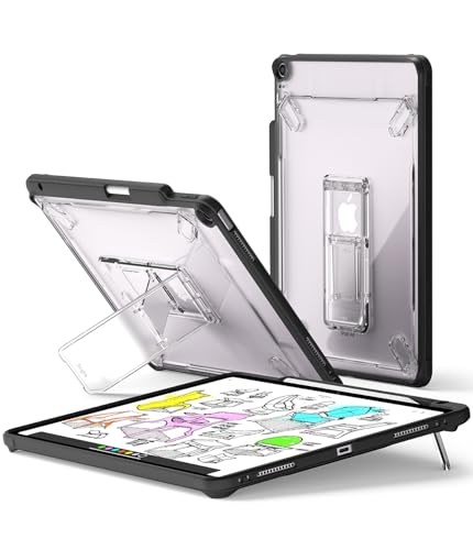 Ringke Fusion Sketch Stand Kompatibel mit iPad Air 13 Zoll Hülle (M3/M2, 2025/2024) mit Stifthalter, Anti-Vergilbung Stoßfest Kratzfest mit Integriertem Ständer - Black von Ringke