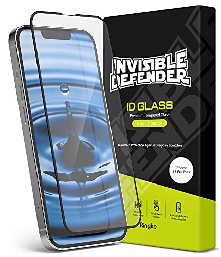 Ringke Invisible Defender Full Cover Kompatibel mit iPhone 13 Pro Max Panzerglas Displayschutzfolie Tempered Glas von Ringke